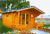 Garden Log Cabin - Shed, Spruce (Picea abies) - Whitewood