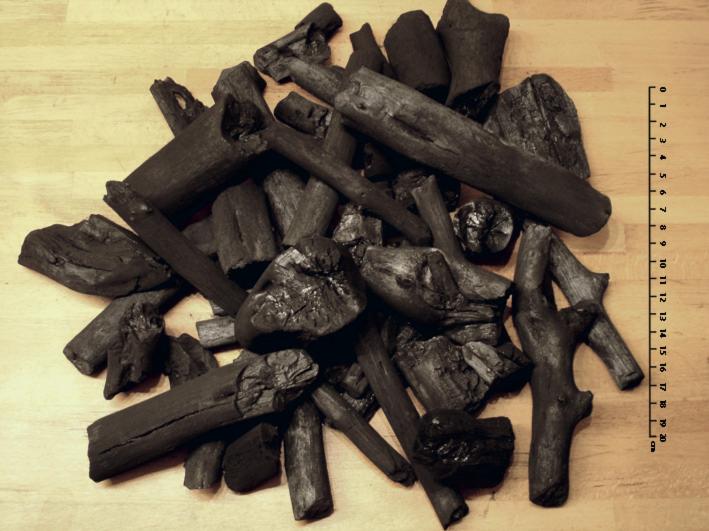 Wood charcoal