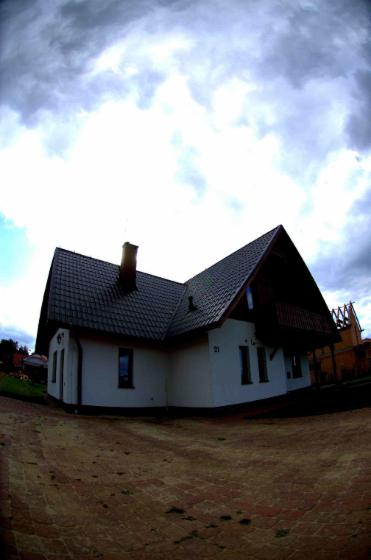 Timber frame house