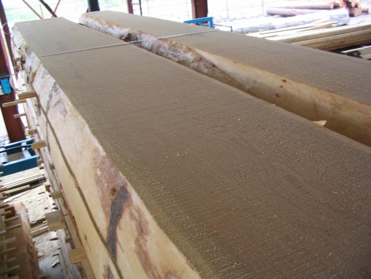 Loseware (unedged boards, sorted and bundled)