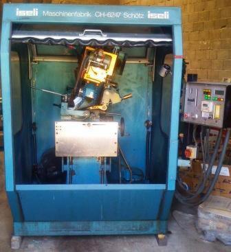 Sharpening and Machine maintenance, Automatic saw swaging machine