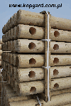 poles, Pine (Pinus sylvestris) - Redwood