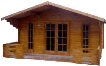 Timber frame house, Fir (Abies alba