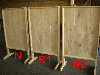 Solid oak wood floorings