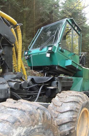 Skidding   Forwarding, Harvester