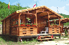 Timber frame house, Spruce (Picea abies) - Whitewood