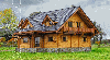 Wooden house wooden houses log houses spruce timber wooden house garde
