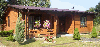 Timber frame house, Pine (Pinus sylvestris) - Redwood