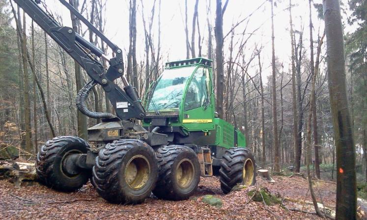 Skidding   Forwarding, Harvester