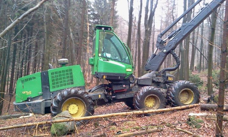 Skidding   Forwarding, Harvester
