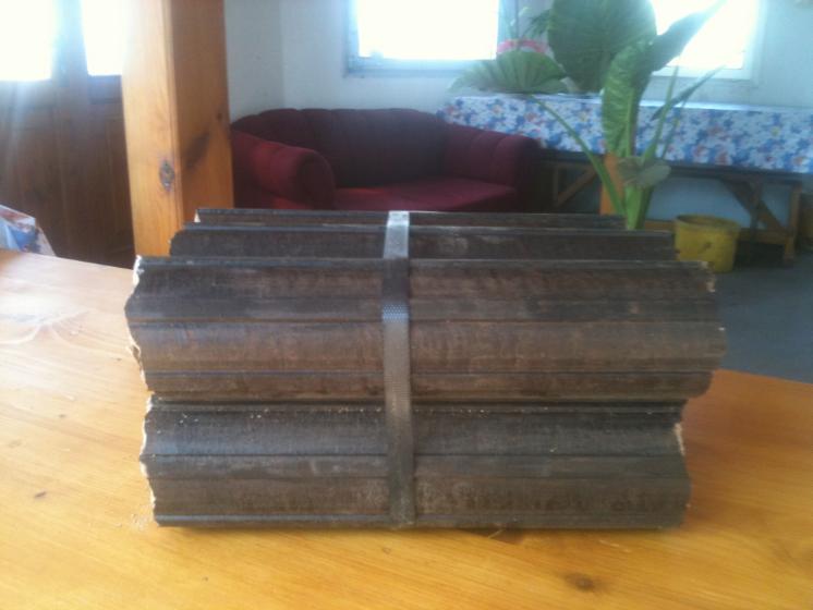 Wood briquets