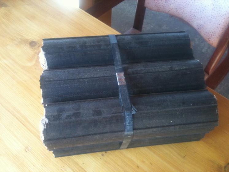 Wood briquets