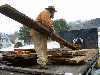 timber frame post & beam stock 