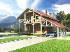 Timber frame house 