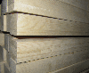 Glued furniture elements of spruce