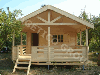 Holiday Cabin, Spruce (Picea abies) - Whitewood
