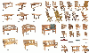 We are producing wooden furniture.