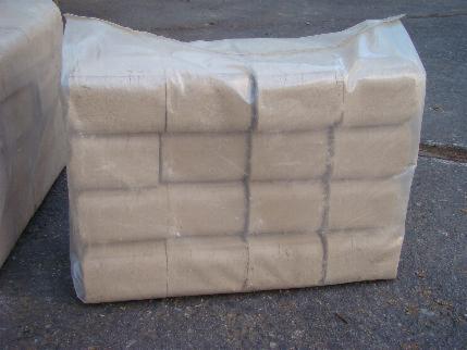 Wood briquets