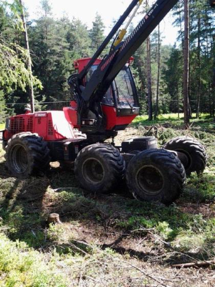 Skidding   Forwarding, Harvester