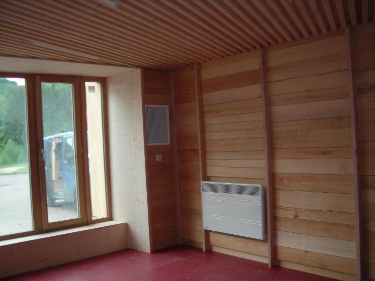 Timber frame house