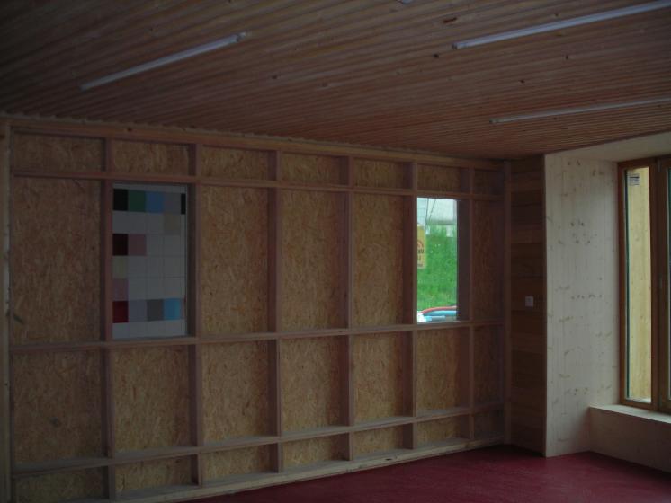 Timber frame house