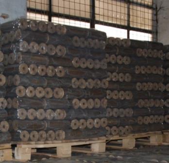 Wood briquets