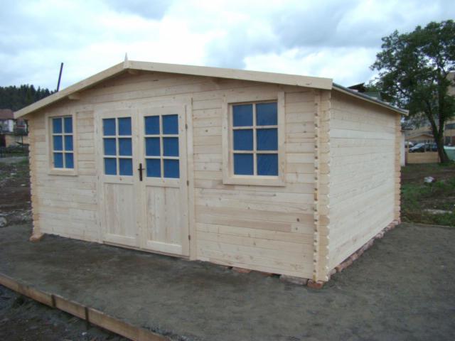 Timber frame house