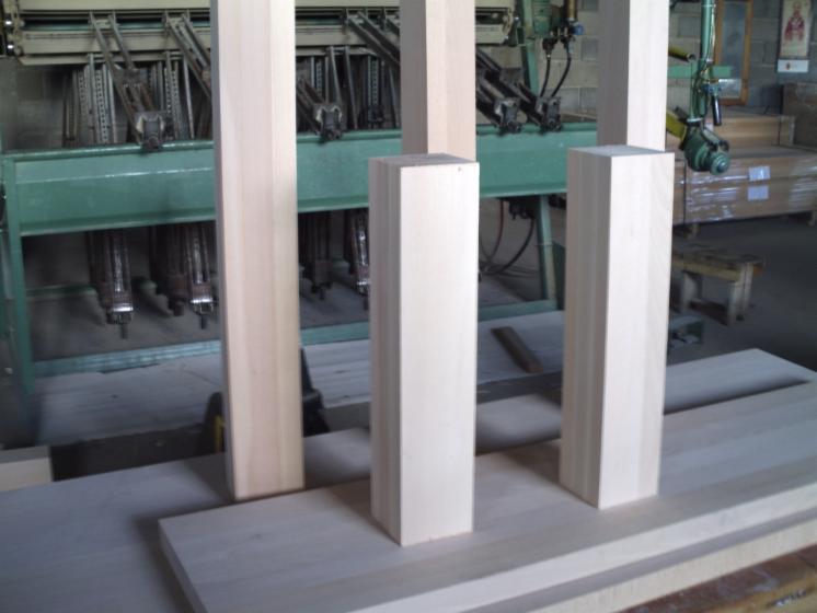Solid wood panel