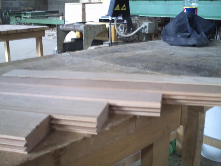 Solid wood panel