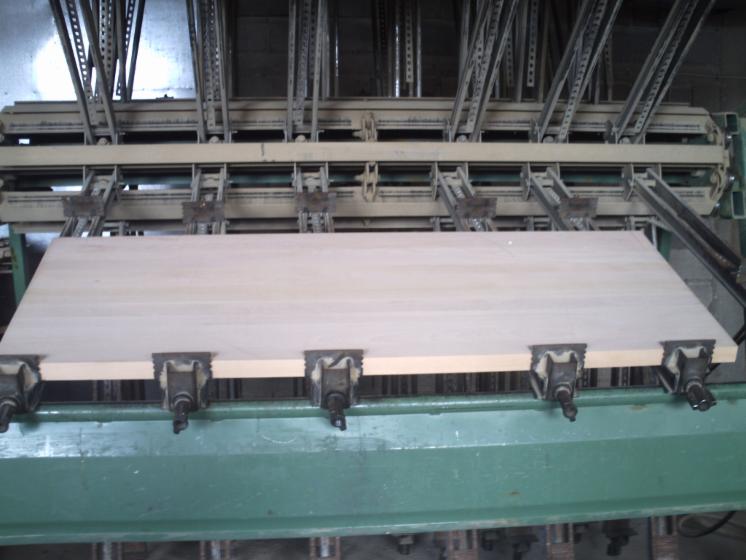 Solid wood panel