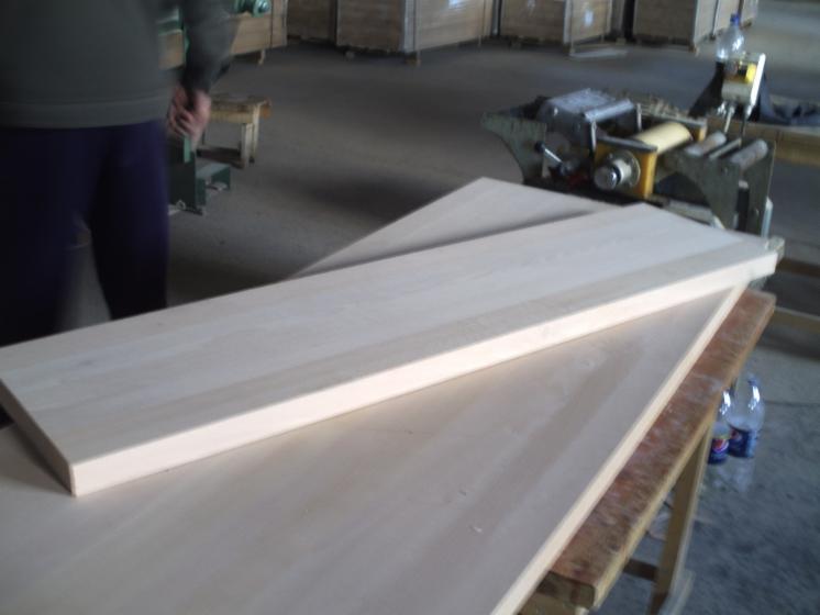 Solid wood panel