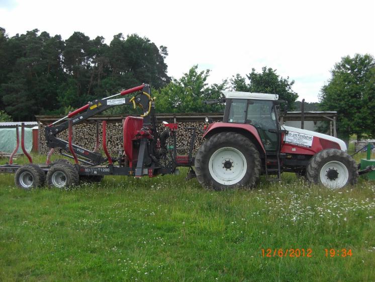 Skidding   Forwarding, Farm Tractor