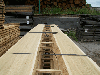 Loseware (unedged boards, sorted and bundled), Larch (Larix) (Asia)