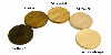 Furniture components of glue laminated birch and oak