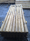 OAK/ ROBINIA (ACACIA) Machine Rounded Poles, Palisade