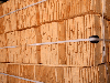 Timber frame house, Larch (Larix spp.)