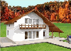 Wooden house FRG 129+5B+11T