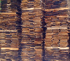 Loseware (unedged boards, sorted and bundled), Siberian Larch