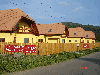 Timber frame house, Spruce (Picea abies) - Whitewood