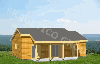 Wooden house FRG 144+30T