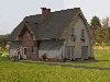 Timber frame house, Masson Pine (Pinus Massoniana)