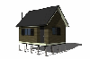 Wooden houses fit to your demands