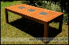 Tables de jardin, Design