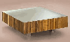 Modern design coffee table size range 50 - 160 cm x 60 - 100 cm 