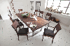 American walnut dining sets FARGO