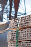 Sawn timber, pallet timber from small logs