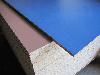 Melamine faced particle board