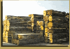 Loseware (unedged boards, sorted and bundled), Chestnut (Europe)