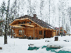 Canadian log house, Spruce (Picea abies) - Whitewood