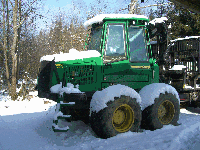 Skidding - Forwarding, Forwarder, JOHN DEERE